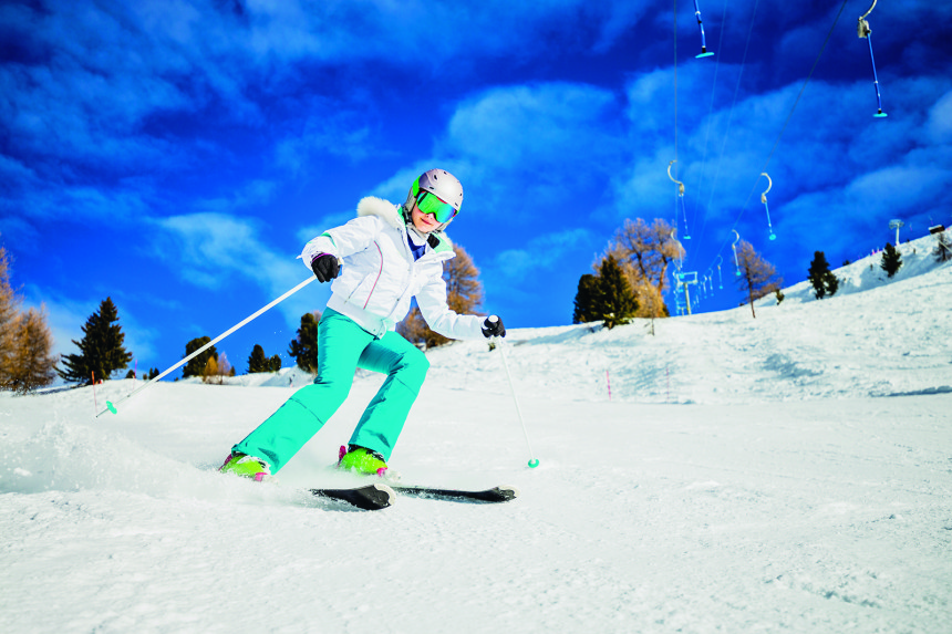 Apprendre à skier avec l’école de ski internationale